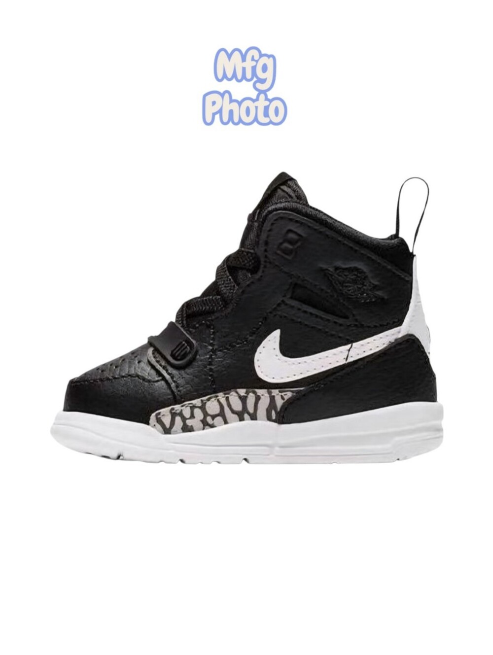 Nike Jordan-(TD) Air Jordan Legacy 312 'Black Cement', Boys 4C